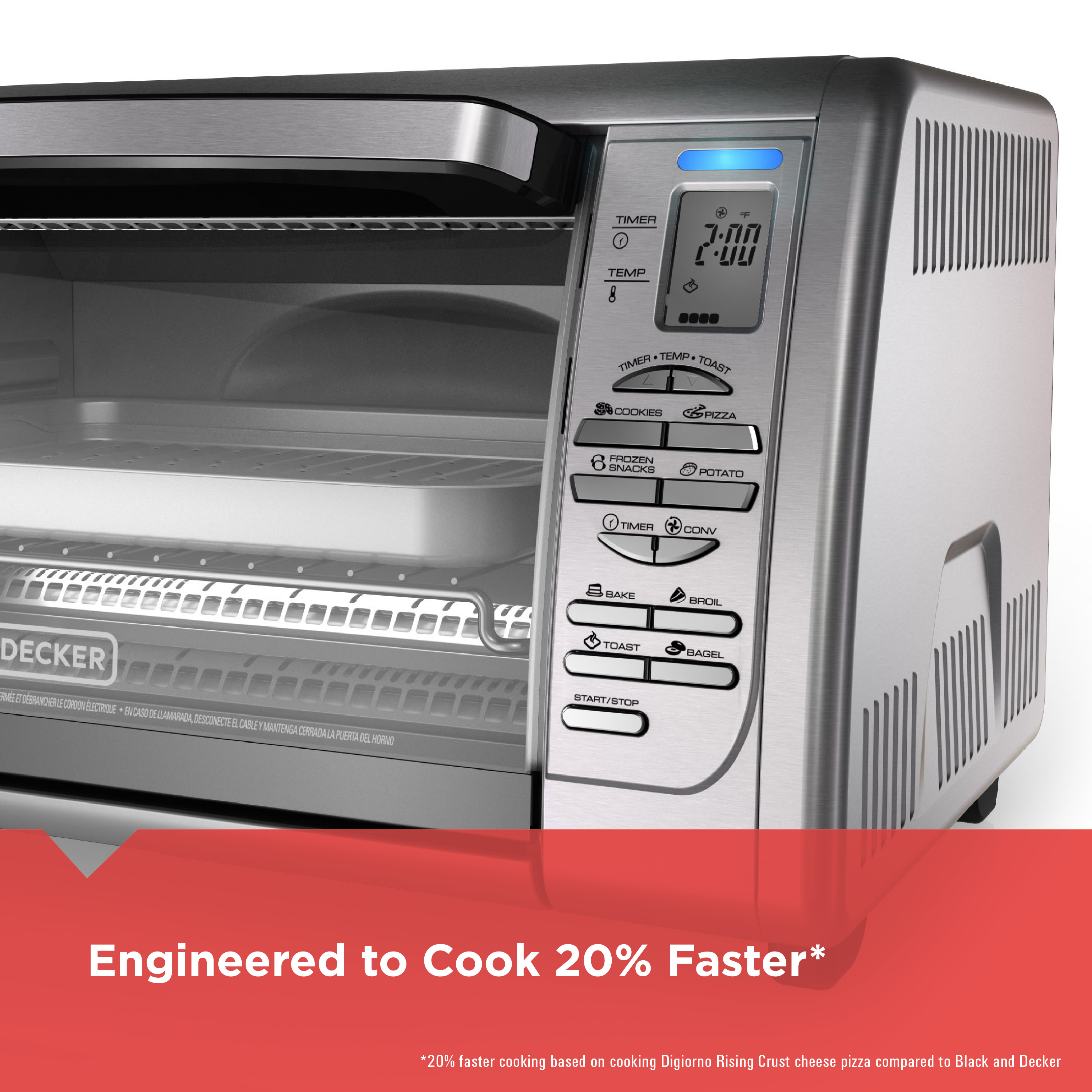 Countertop Convection Toaster Oven CTO6335S BLACK DECKER